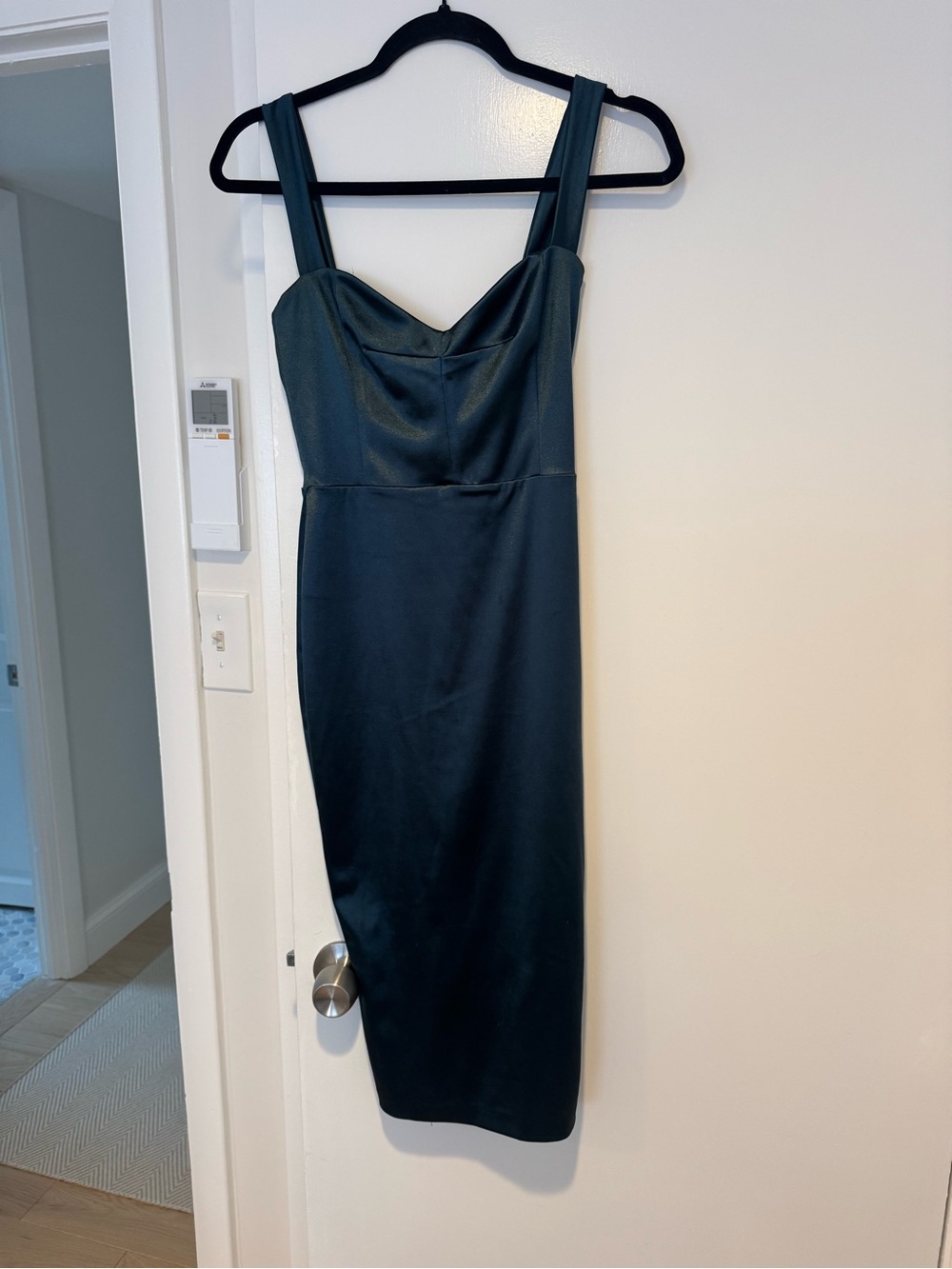 Nookie Teal Slay Midi Dress